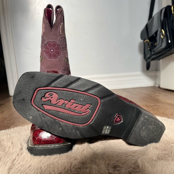 Ariat Doll Baby Floral Western Boots - Picture 4 of 5